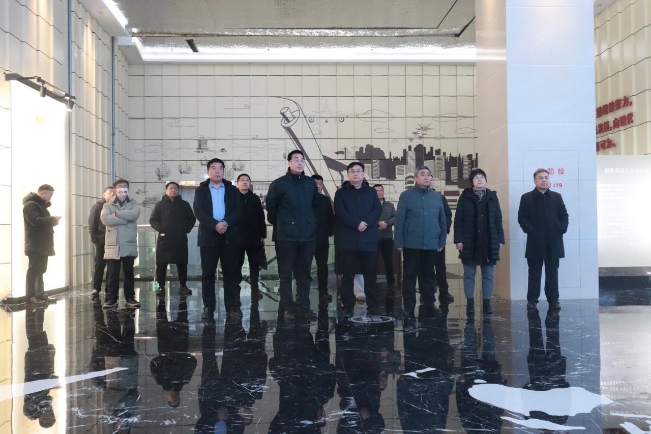 邯鄲市商務(wù)局調(diào)研團蒞臨順和國際智慧物流園參觀調(diào)研