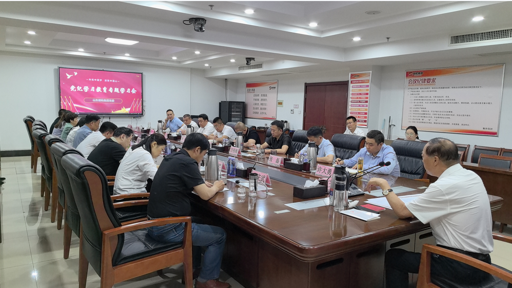 集團(tuán)黨委組織召開黨紀(jì)學(xué)習(xí)教育專題培訓(xùn)會(huì)