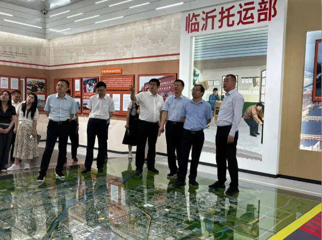 國(guó)家稅務(wù)總局科研所一行蒞臨順和國(guó)際智慧物流園參觀考察